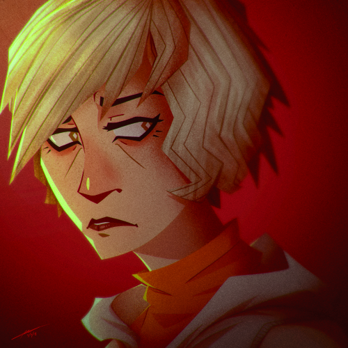 A 2018 Heather Mason portrait(Thank past me for being big brain and making a process gif)