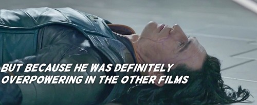 lokiloveforever: Don’t really know how to make it any clearer why I hate Thor Ragnarok. For th