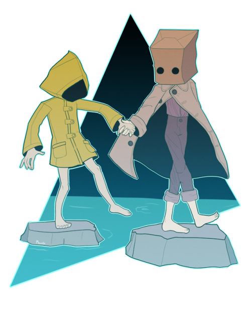 artphi:me: *knows exactly what kind of game little nightmares is*my gay galaxy brain: TWO little fri