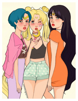 Lumpalindaillustrations:  So Im Watching Sailor Moon Again, And I Have To Draw