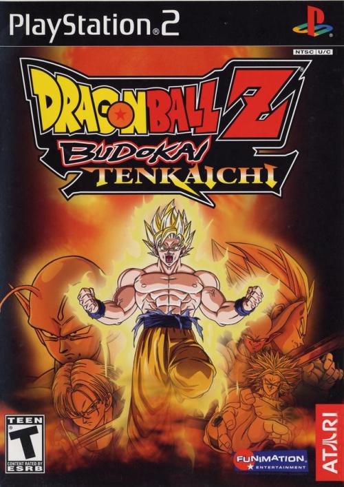 Box art comparison (JP/US/EU): Dragon Ball Z: Budokai Tenkaichi.