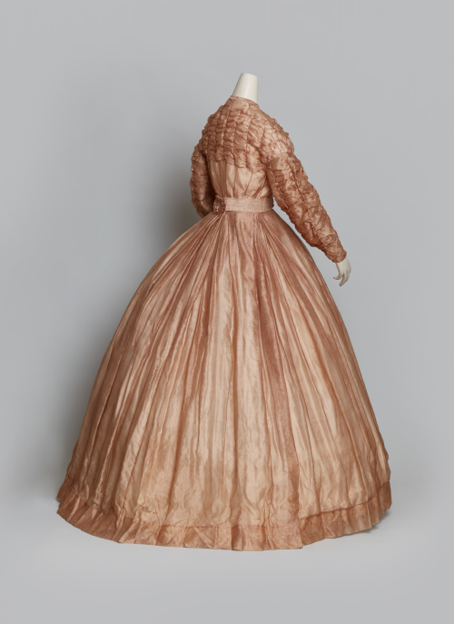 Day dress ca. 1861-63From Cora Ginsburg