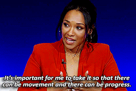 iriswestsallen:CANDICE PATTON on dealing with hate on social media at the #SeeHer Shethority Panel