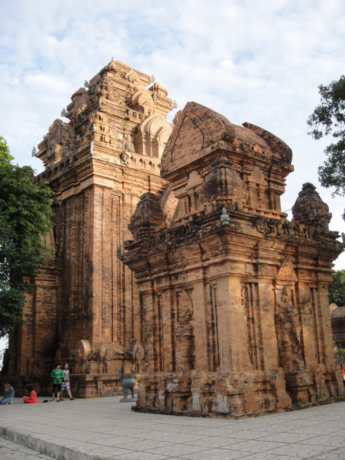 Po Nagar, a Cham temple, dedicated to Yan Po Nagar, the goddess of the country. The temple is though