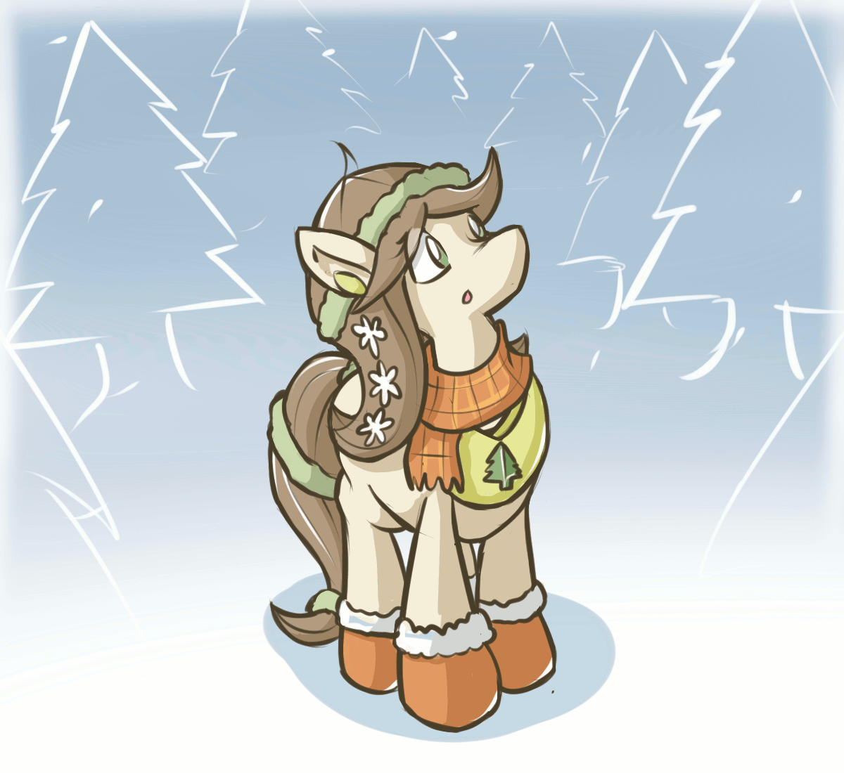 askpinepony:  Snow already?  B-but what happened to autumn?  ;-;  I know right?!