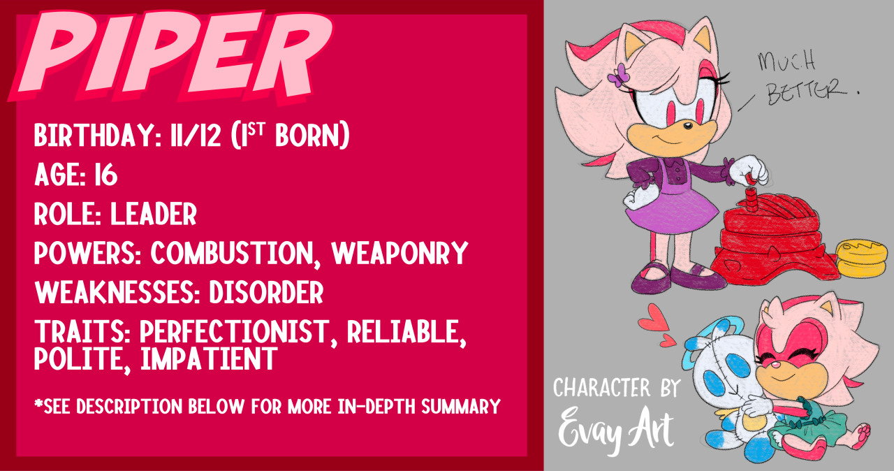 Evay Art - Stream of Consciousness — So this is my Sonamy baby named  “Aurora.” I