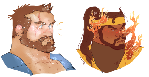 bigturtl: otp: soft old man kisses ほのぼのしてて好き！！