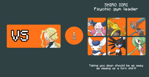 ayanamiyui: Kill la Kill Pokémon Gym Leaders! (Part 1) Pixels by erisolsprite Inspired by thi