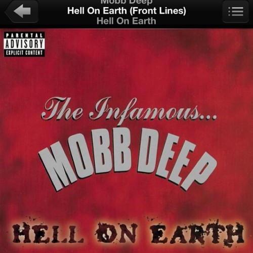 Whatever it takes however it gots to go down, four mics on stage a motherfuckin four pound. #mobbdeep #hellonearth #frontlines #classic #queens #qbc #infamous #hiphop #rap