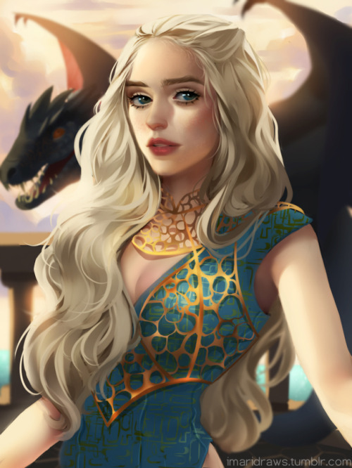 imaridraws:Mother of Dragons          ~ Daenerys ~ 