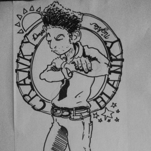 Doodle From Work Yesterday. The Preteens Approved Of This One!