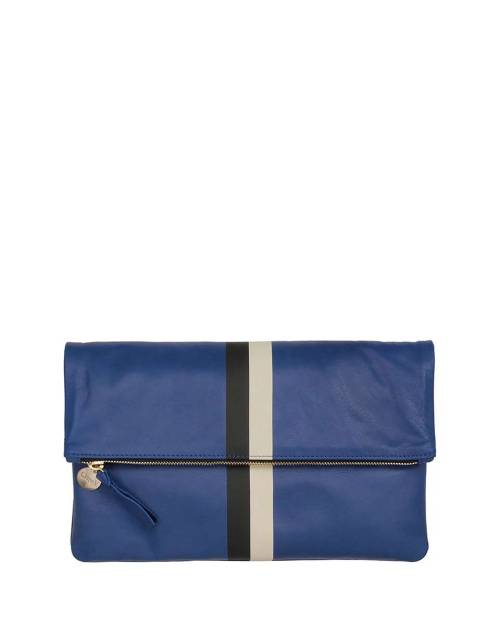 looking-pretty-in-prints: Supreme Striped Fold-Over Clutch Bag