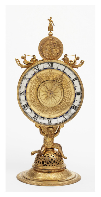 Jeremias Metzger, Clock, 1564. Augsburg, Germany. Via V&amp;AMetzger (or Metzker) was a famous clock