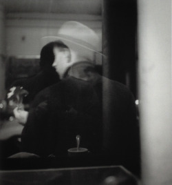 last-picture-show:  Saul Leiter, Self Portrait, 1952