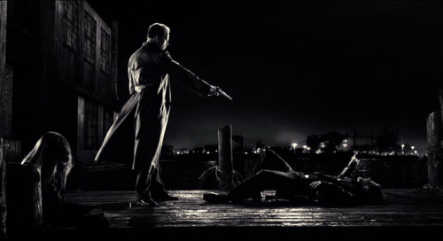 sams-film-stills:  Sin City (2005) Dirs. Frank Miller, Robert Rodriguez, Quentin Tarantino