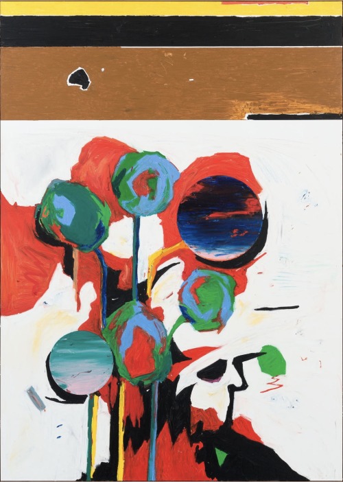 terminusantequem:  Harold Ancart (Belgian, b. 1980), Untitled, 2017. Oil stick and pencil on canvas, artist frame, 287 x 205,7 x 6,7 cm