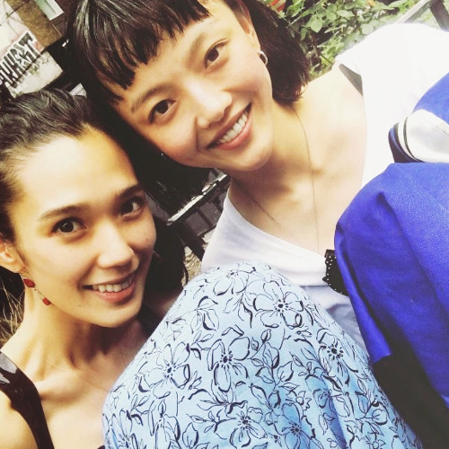 taookamoto: With my sista @rila_fukushima aka #Yukio