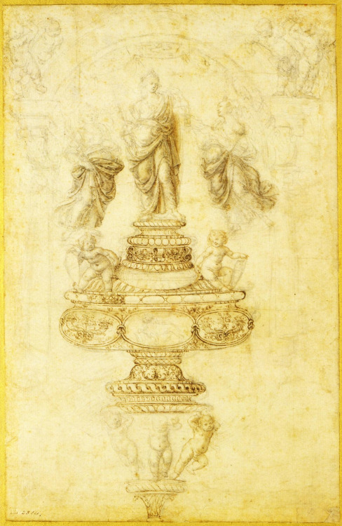 Project for the Tomb of Doge Andrea Vendramin, by Andrea del Verrocchio, Victoria and Albert Museum,