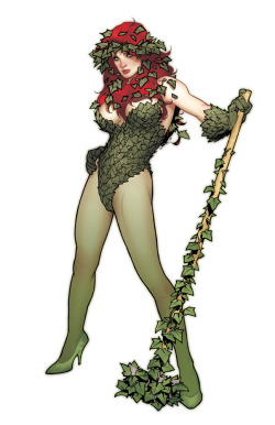 psicomana:  Adam Hughes Poison Ivy - Pamela