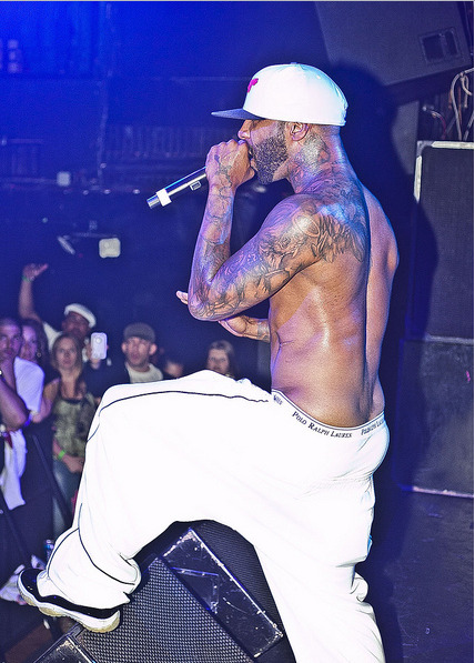 lamarworld:  Rapper/Love & Hip Hop(New York) star Joe Budden has a plump booty