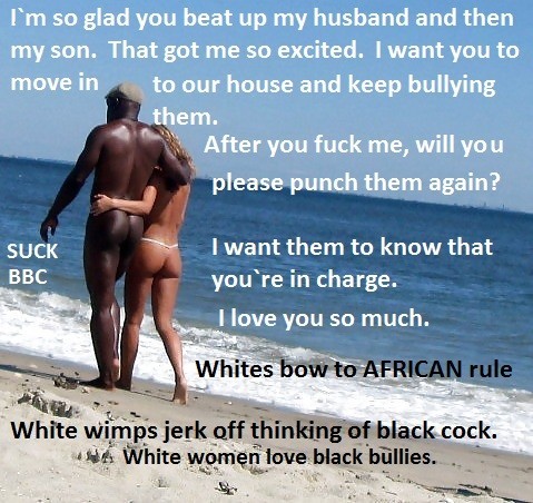 piratematie:  White men love to be racially humiliated by superior Black men and