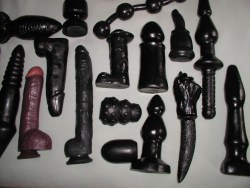 Huge Dildo Collections - How Does Yours Compare?  ^ I Would Really Like To Give Those