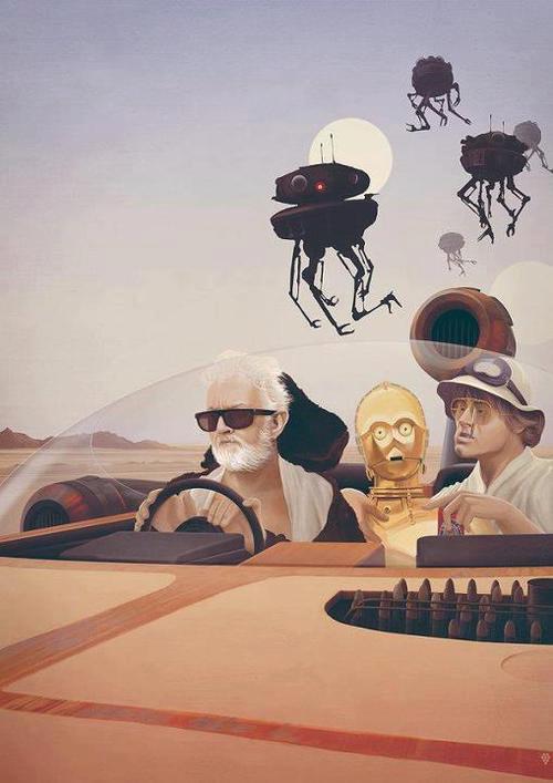 inertiatick:  Fear &amp; Loathing In Tatooine