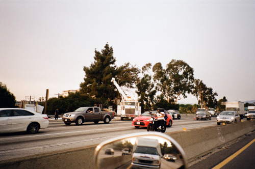 Taken while riding my motorcycle, wasn’t easy to do5 North, Los Angeles, California10/20