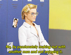 elmaskywalker2:  Than finally came out of the closet. (video) 
