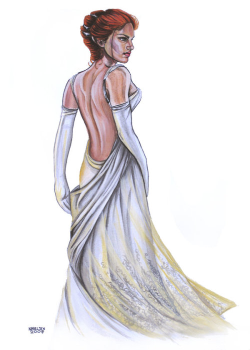 illcomewithyou: EU: Mara Jade by NikitaNielsen My issue with Mara’s wedding dress from Union w