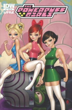 comicblah:  The Powerpuff Girls #6 subscription