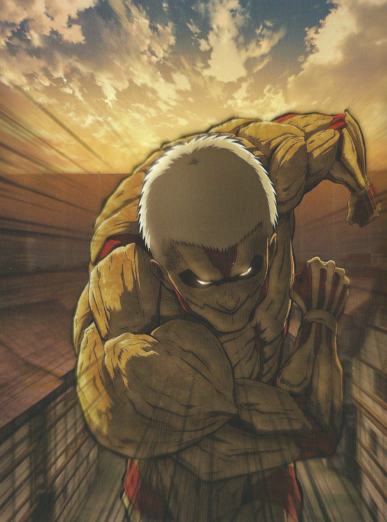 You're not a Slave. You're not a God.” — Artwork of the armored titan  charging...