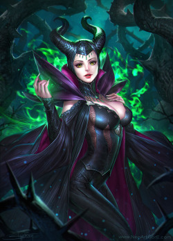 fanart-hq:  Maleficent by Nudtawut Thongmai