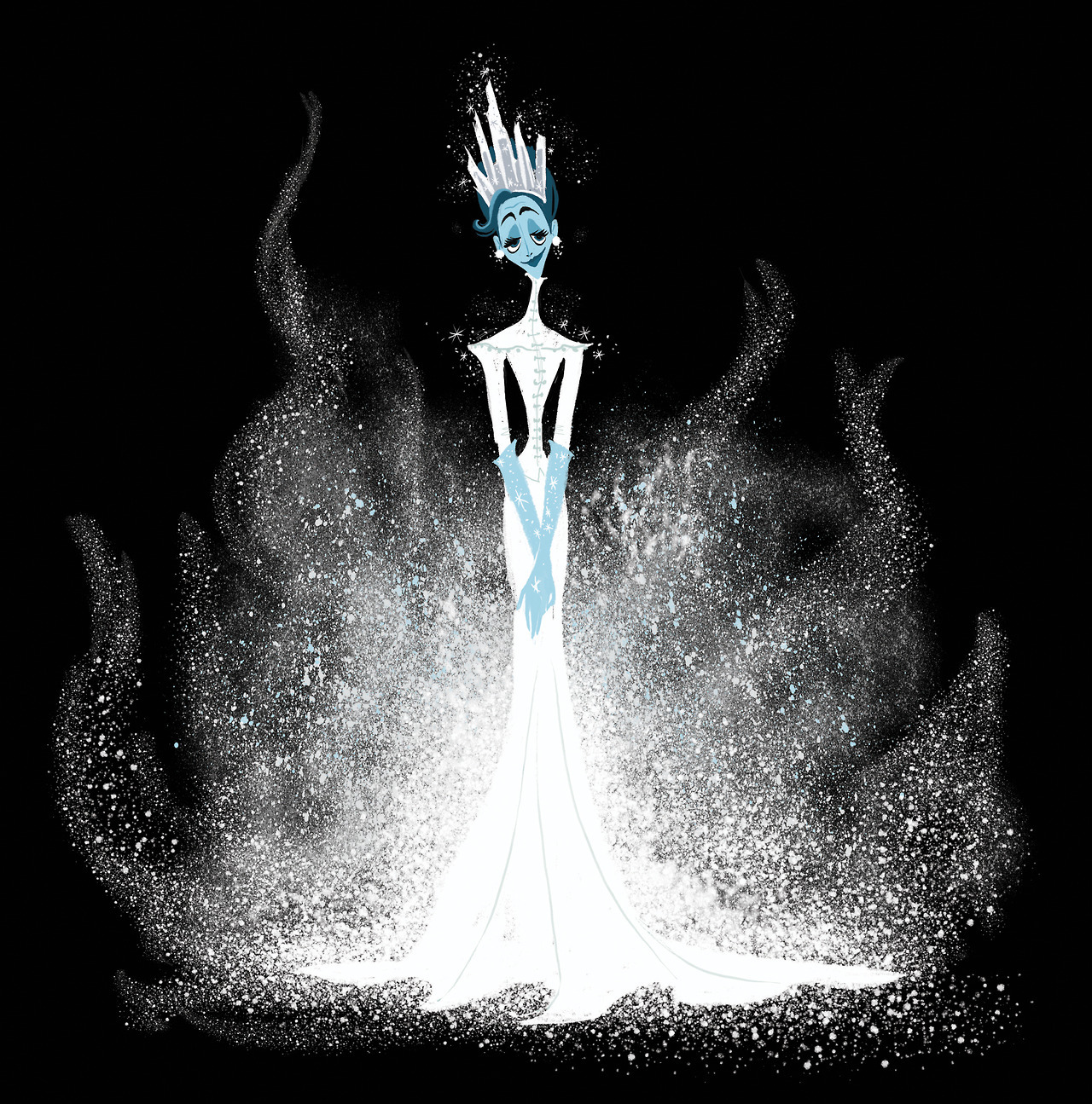 animationandsoforth:  Early Elsa character designs by Claire Keane 