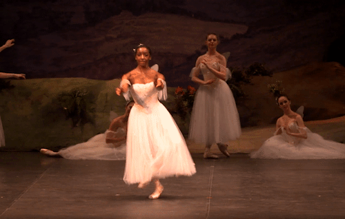 Precious Adams In La Sylphide (English National Ballet) 