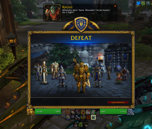 wow-images:Warfront bugged and we instantly lost as soon as we captured the first flag. (Via)(Reflec