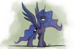 projectrobert:  hundekuche-displosio:  Luna’s Regal Pose by NCMares  ^w^  ^w^