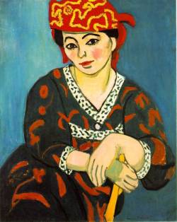 expressionism-art: The Red Madras Headdress