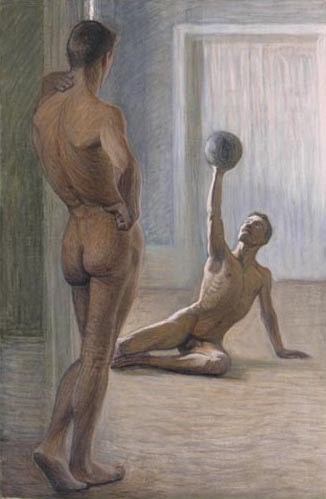 gayartists:Athlètes (1907), Eugène Jansson