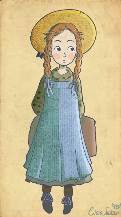 doublemaximusart: I drew Anne Shirley from Anne of Green Gables <3