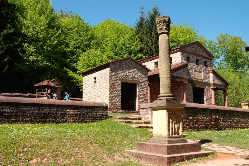 arjuna-vallabha:  Reconstructed Gallo-Roman Temple of Mercury on the road to Colonia