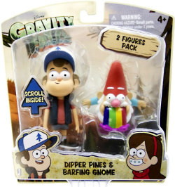 ca-tsuka:  New Gravity Falls toys by Jazwares