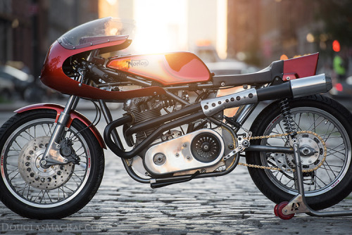 From my photoshoot for BikeEXIF of the ‘Sunburst’ Seeley Norton streetbike from NYC Nort