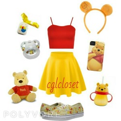 searchingforaprincess:  cglcloset:  Winnie the Pooh outfit for anon!   @sweetinnocentbabygirl