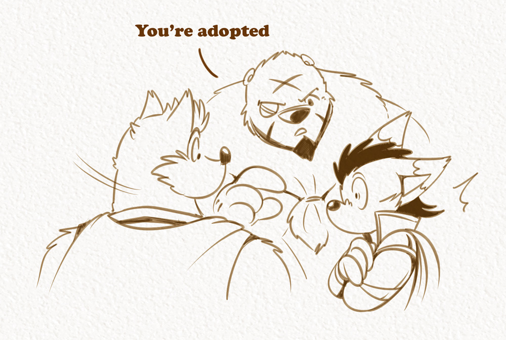 wufflecomic:  WUFFTHOR  I have to make this after watching Thor 2, so random XD 