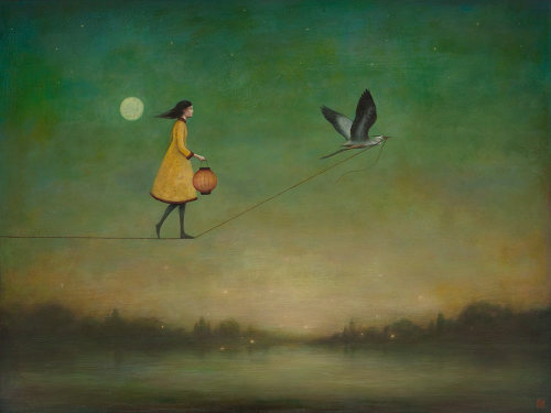 itscolossal:Poetic Acrylic Paintings by Duy Huynh