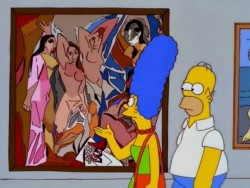 toonostalgia:  Art + The Simpsons 