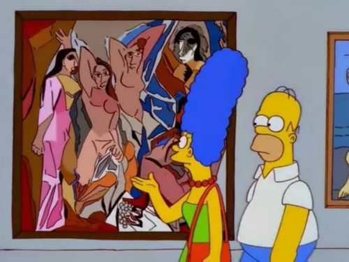 toonostalgia:Art + The Simpsons