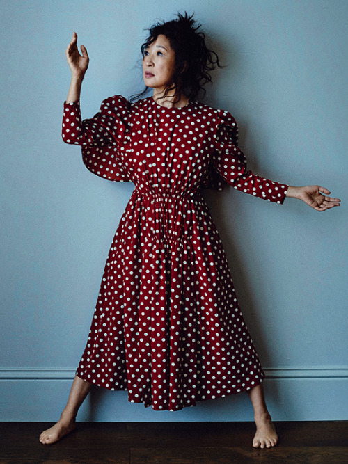 deanorus:SANDRA OH by Boo George for Net-a-Porter (2019)