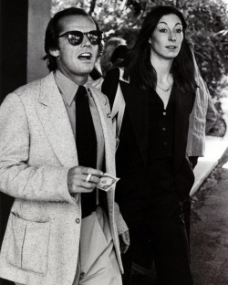 thisisnotnew:  #JackNicholson and #AnjelicaHuston